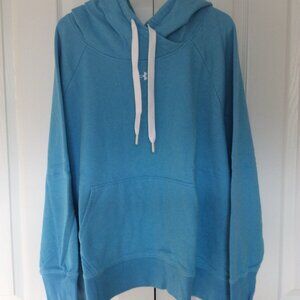 Under Armour Womens Ocean Blue Hoodie, Plus Size 3X